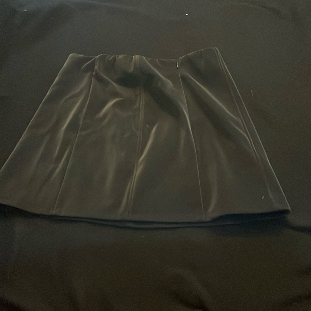 Leather skirt